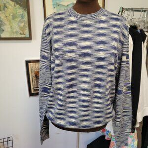 Missoni Italian Men's Knit Crew Neck Sweater Size 54